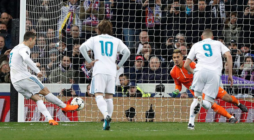 Ronaldo'dan sihirli penaltı vuruşu !