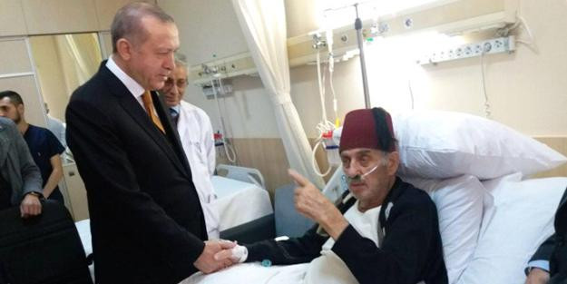 Cumhurbaşkanı Erdoğan, Kadir Mısıroğlu'nu ziyaret etti