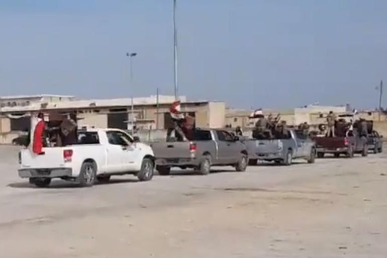 Esad'a bağlı milisler Afrin'e girdi: İlk görüntüler geldi !