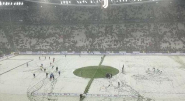 Juventus - Atalanta maçı kara takıldı !