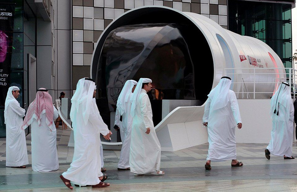 Hyperloop'un prototipi ortaya çıktı