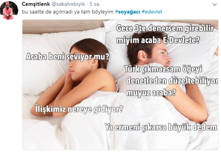 Soyağacı sorgulama sistemi paylaşımları olay oldu !