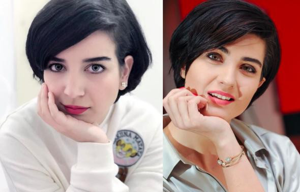 Tuba Büyüküstün'ün ikizi sosyal medyayı salladı