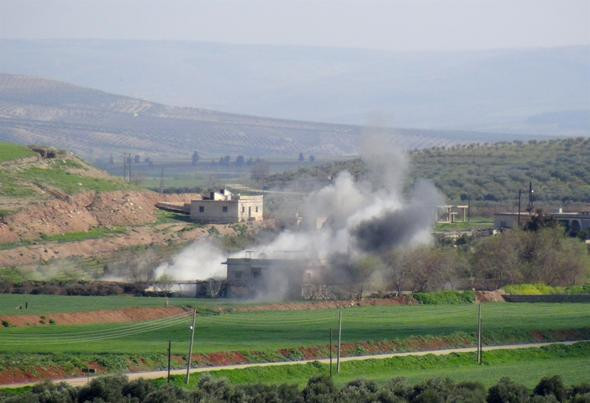 Afrin'de peş peşe zaferler ! Köyler alındı