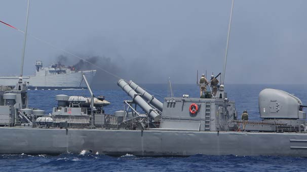 Ege'de Yunan tahriği ! Türk gemilerine kapatıldı