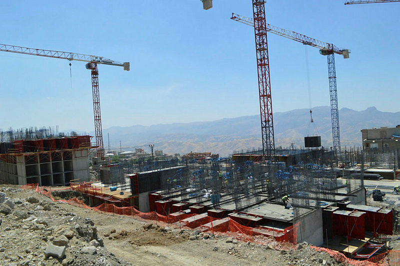 Şırnak yeni haliyle havadan görüntülendi