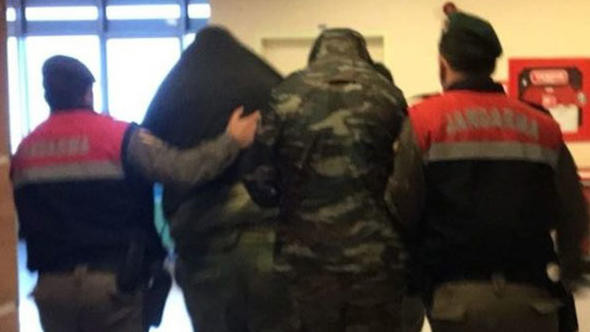 Sınırda tutuklanan 2 Yunan askerin üzerinden kroki çıktı