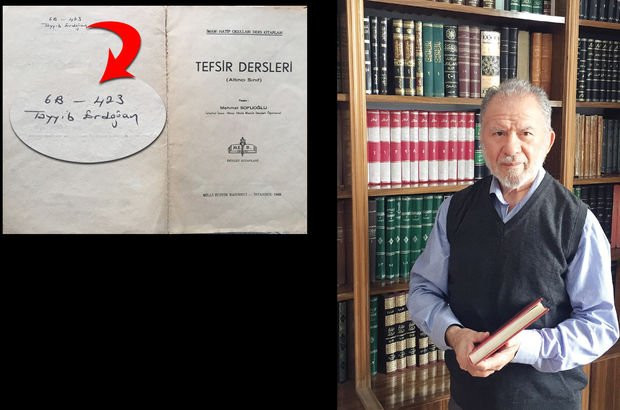 Cumhurbaşkanı Erdoğan'ın kitabı 45 yıl sonra bulundu