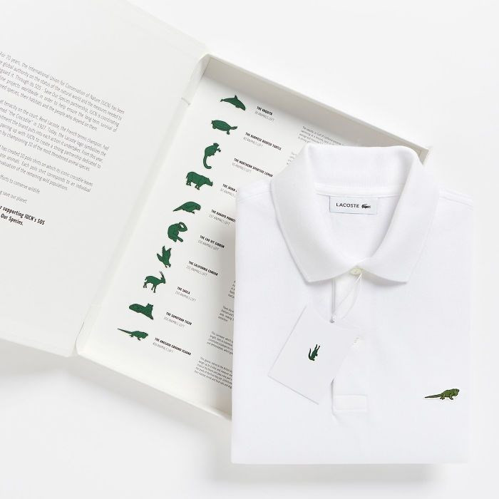 Lacoste'dan logo sürprizi !