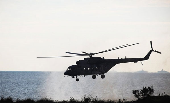 Türk helikopterine ateş açıldı iddiasına yalanlama !