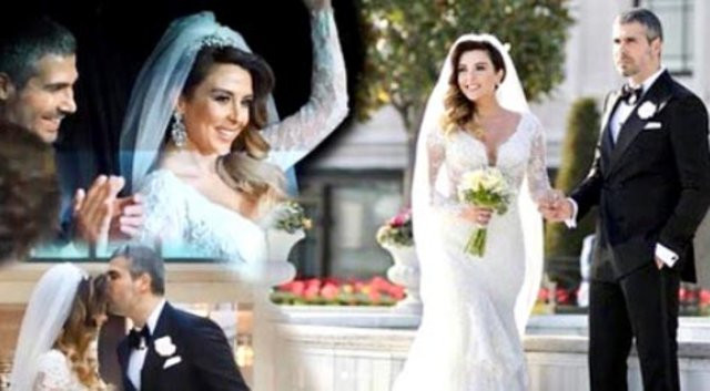 Aslı Hünel evlendi ! Düğüne ünlü yağdı