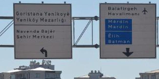 Diyarbakır'daki Kürtçe tabelalar söküldü mü ?