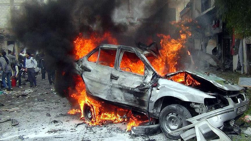 Otogarda bomba yüklü araçla saldırı: 17 yaralı
