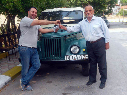 Fidel Castro’nun arabası Ankara sokaklarında