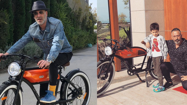Cem Yılmaz ile Ozan Güven'in bisiklet dostluğu