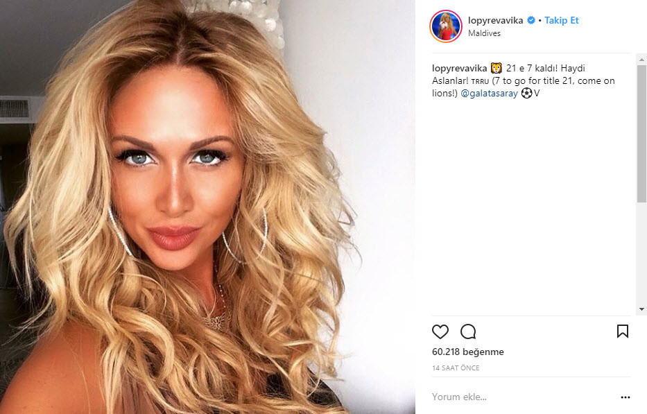 Rus elçiden dikkat çeken Galatasaray paylaşımı !