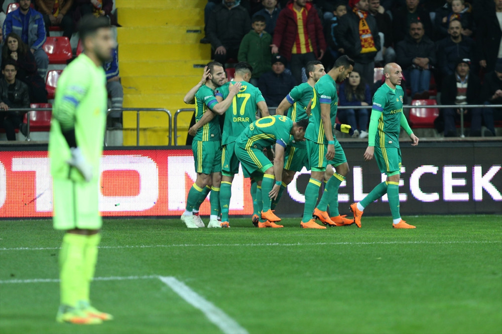 Kayserispor - Fenerbahçe: 0-5