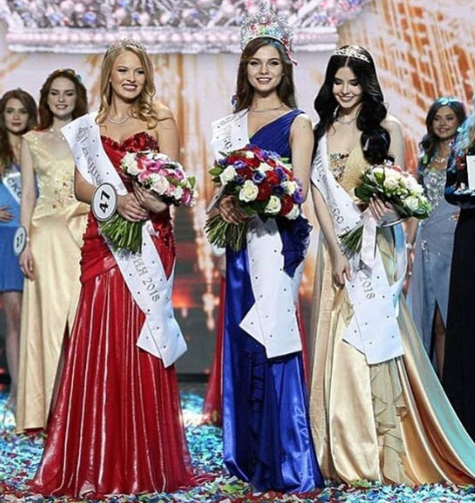 Miss Rusya 2018 birincisi belli oldu