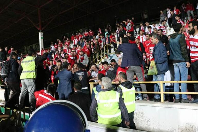 Maç bitti, şehir karıştı !