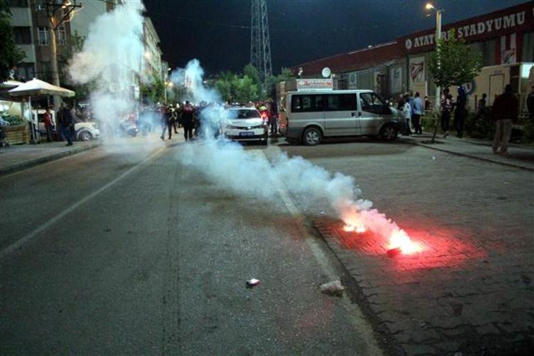 Maç bitti, şehir karıştı !