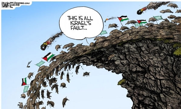Skandal ! Filistinlileri fare olarak karikatürize etti