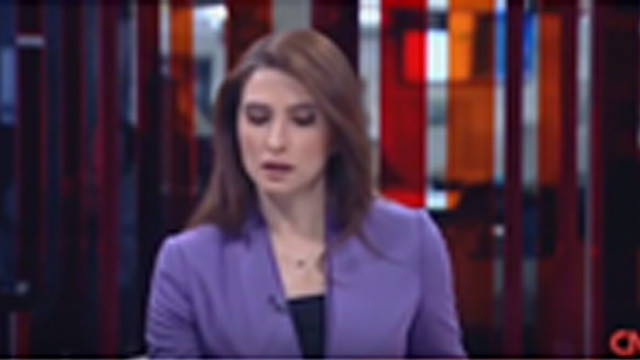 CNN Türk sunucu Başak Şengül'ün zor anları
