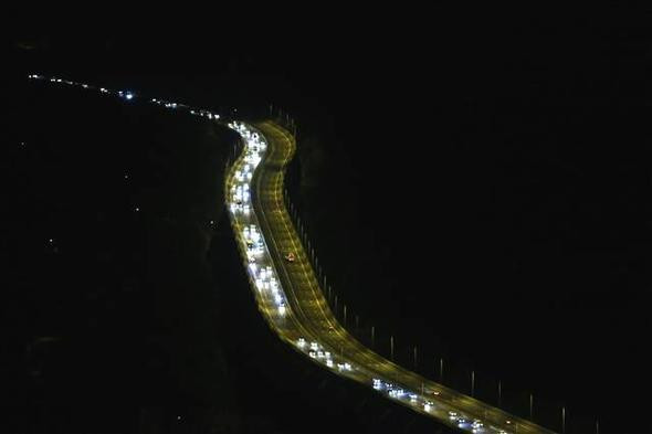 Tatilciler yola çıktı