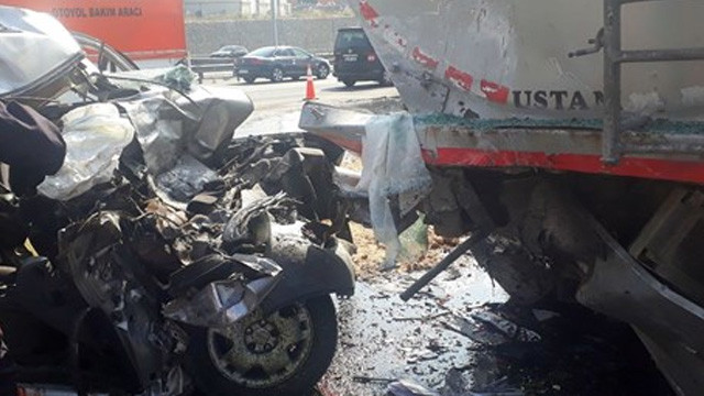 Osmangazi Köprüsü'nde feci kaza: 2 ölü