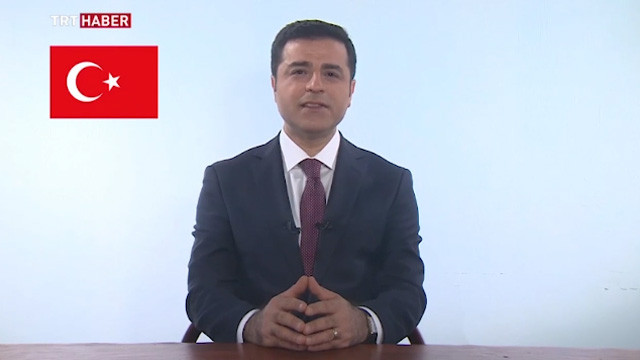 Selahattin Demirtaş TRT'ye çıktı