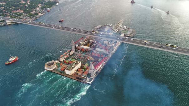 Dev gemi İstanbul Boğazı'ndan geçiyor - Resim: 4