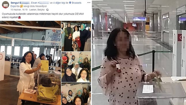 Çifte oy kullanan kadın gözaltında