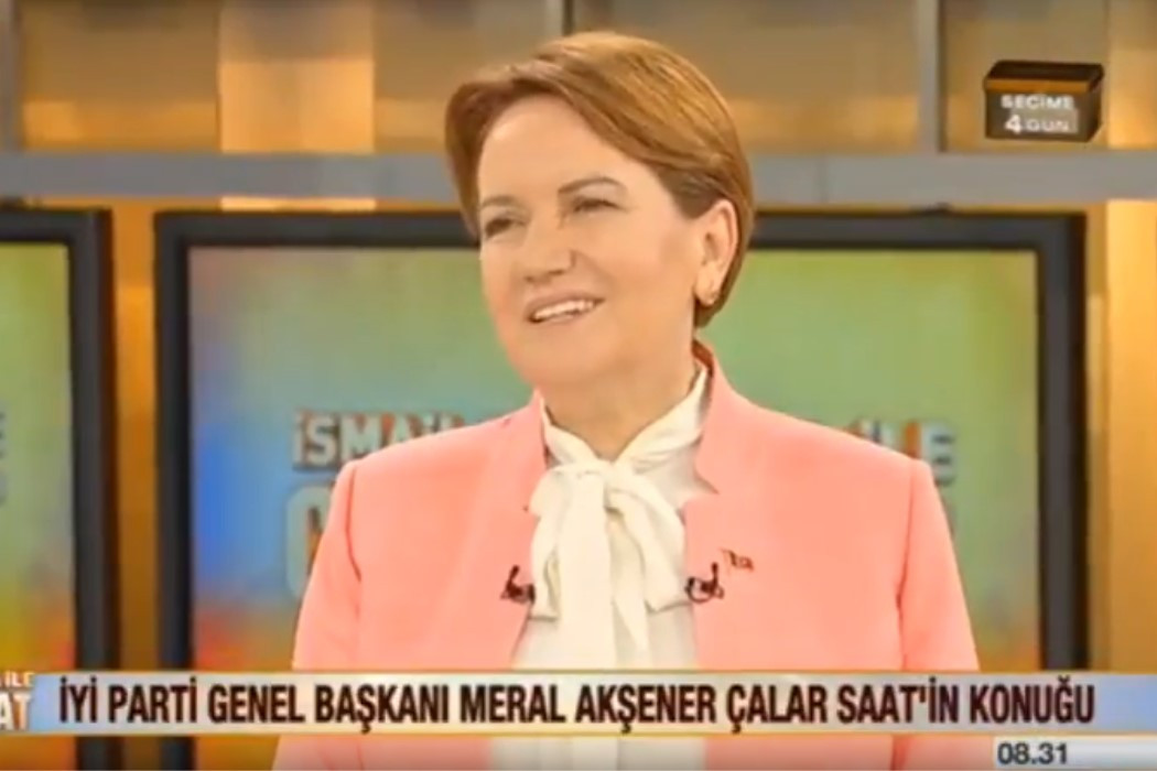 Akşener'den canlı yayında çarpıcı Erdoğan iddiası