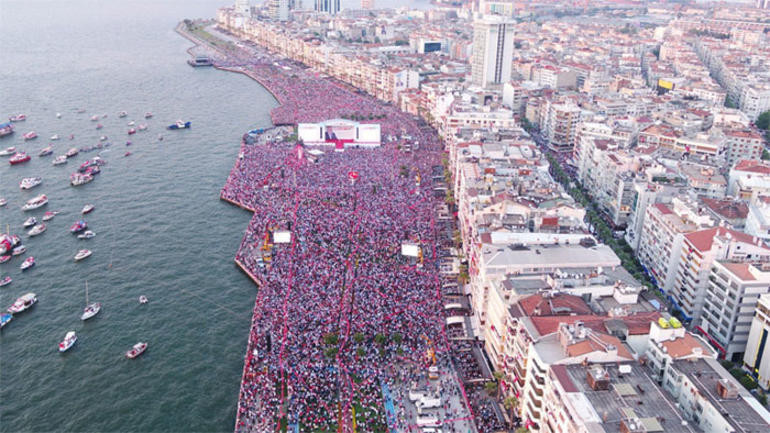 Muharrem İnce'nin İzmir mitingine kaç kişi katıldı ?