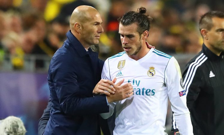 Bale, Zidane'a veda etmedi !