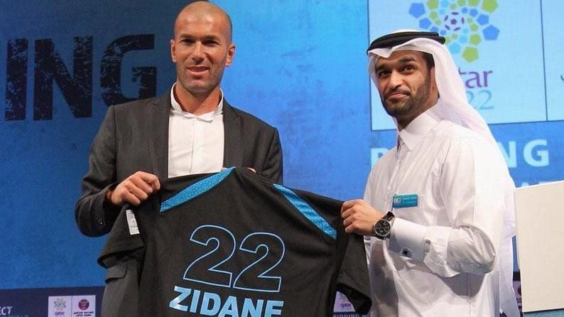Zidane Katar Milli takımında !