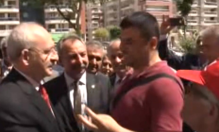 Kılıçdaroğlu ile vatandaşla ilginç diyaloğu: Namus sözü verdi