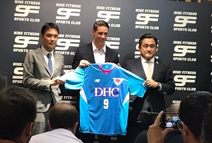Fernando Torres resmen Japonya’da !