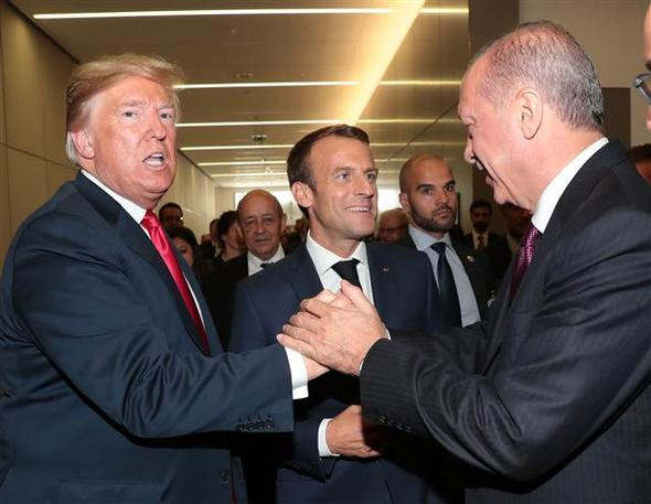 Üç liderden samimi sohbet