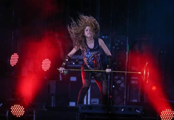 İstanbul'da Shakira rüzgarı