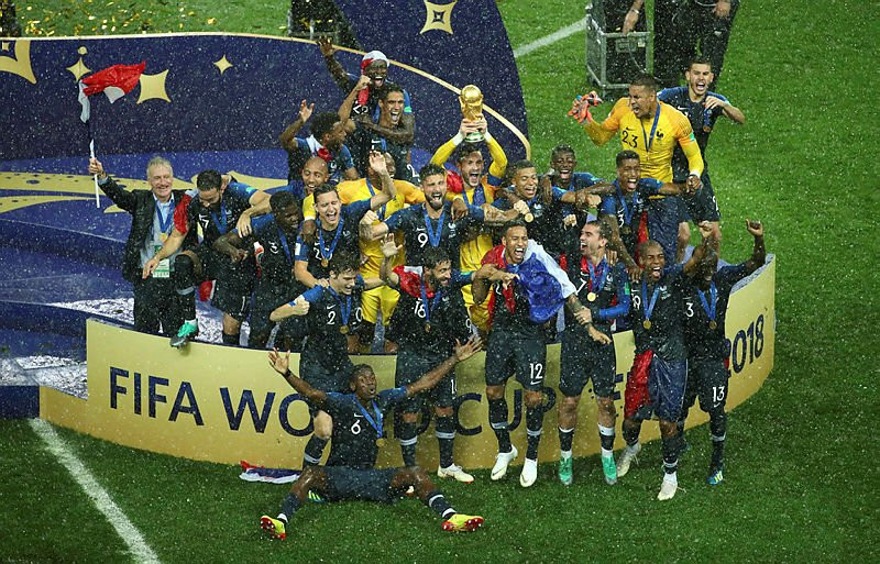 Dünya Kupası şampiyonu Fransa !