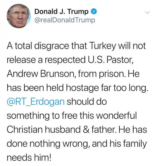Trump'tan Türkiye'ye sert tepki: Tam bir rezalet - Resim : 1