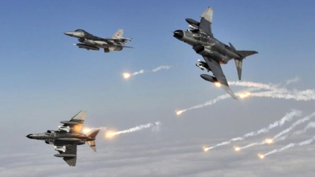 Kuzey Irak'a hava operasyonu: 10 terörist öldürüldü