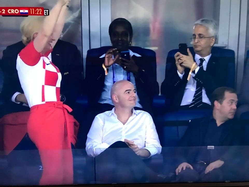 Cumhurbaşkanı'nın gol sevinci olay oldu