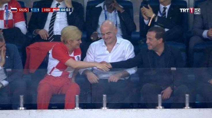 Cumhurbaşkanı'nın gol sevinci olay oldu