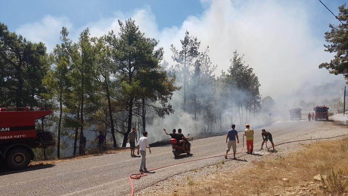 Antalya alevlere teslim oldu