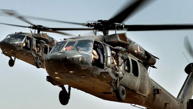 Askeri helikopter düştü: 18 ölü