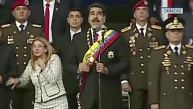 Maduro'ya bombalı suikast !