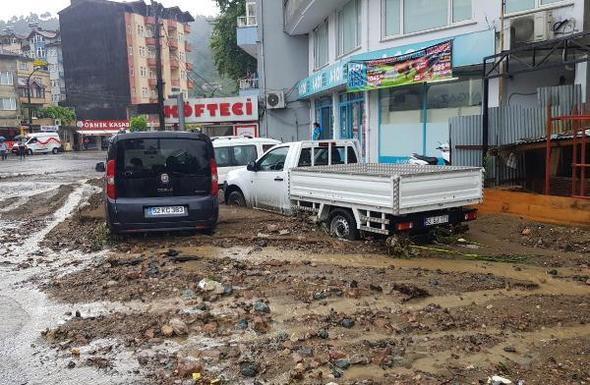 Ordu'da sel felaketi