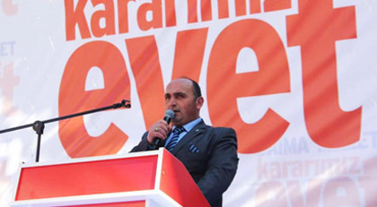 AK Partili başkana yumurtalı saldırı