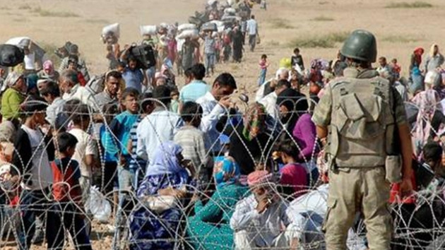 TSK'dan sınırda ''mülteci'' nöbeti